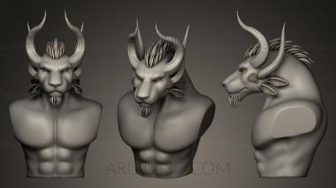 Busts of heroes and monsters (BUSTH_0030) 3D model for CNC machine